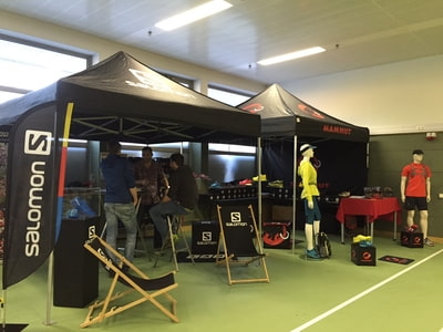 Laufschuhtest in der Tips Arena