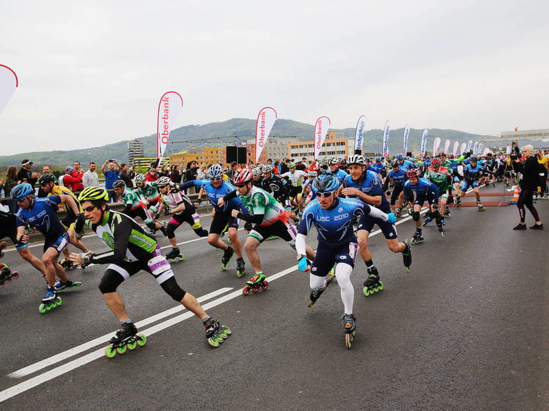 ️ Fischer Brot Inline Skating Halbmarathon - Oberbank Linz Donau Marathon