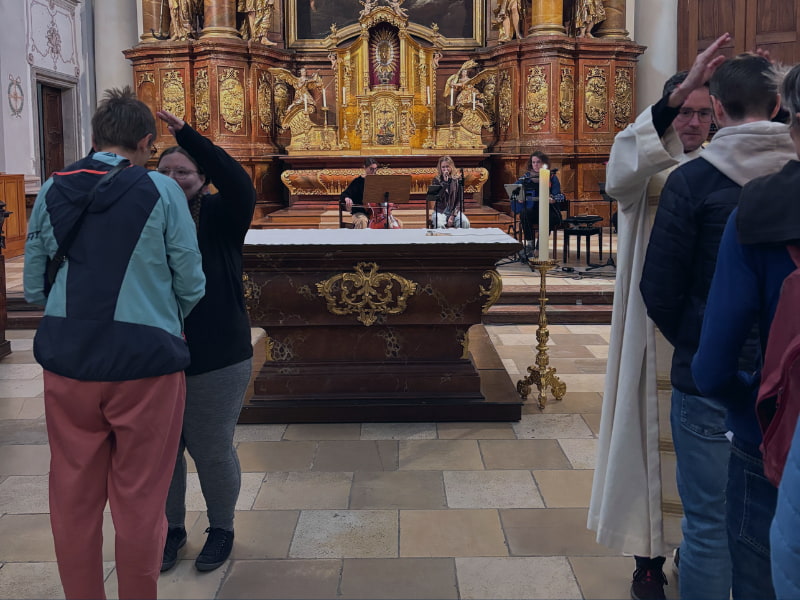 Marathon church service